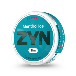 ZYN Menthol Ice Slim Super Strong (13.5 mg/pouch)