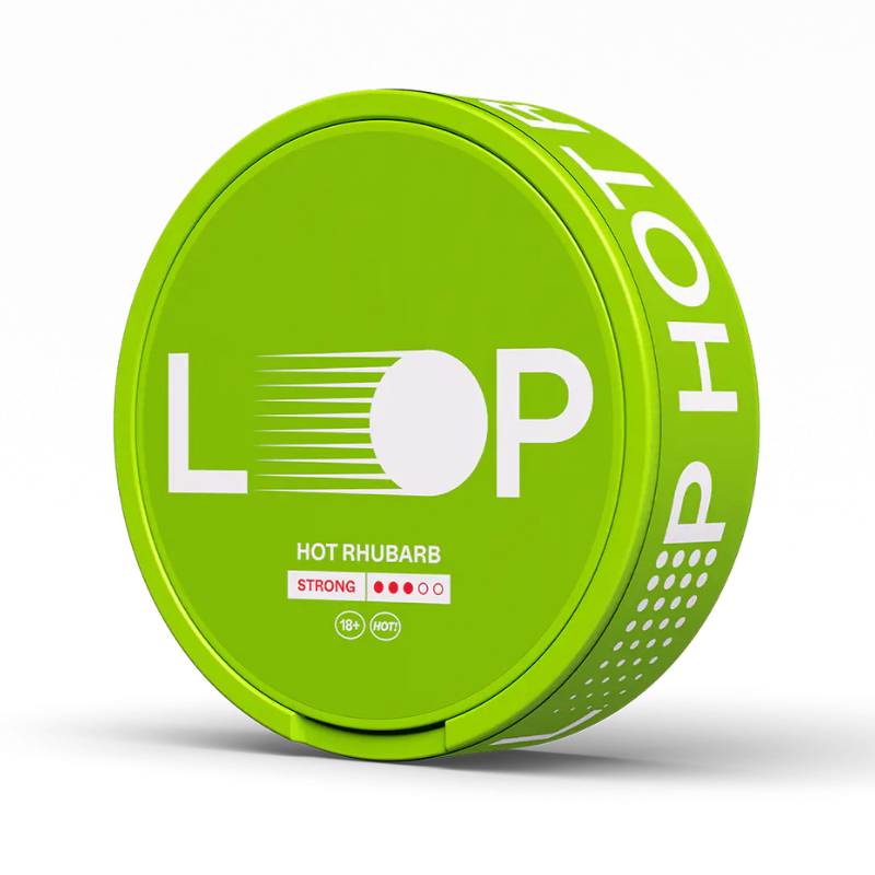 Loop Hot Rhubarb Strong (9.4 mg/pouch)