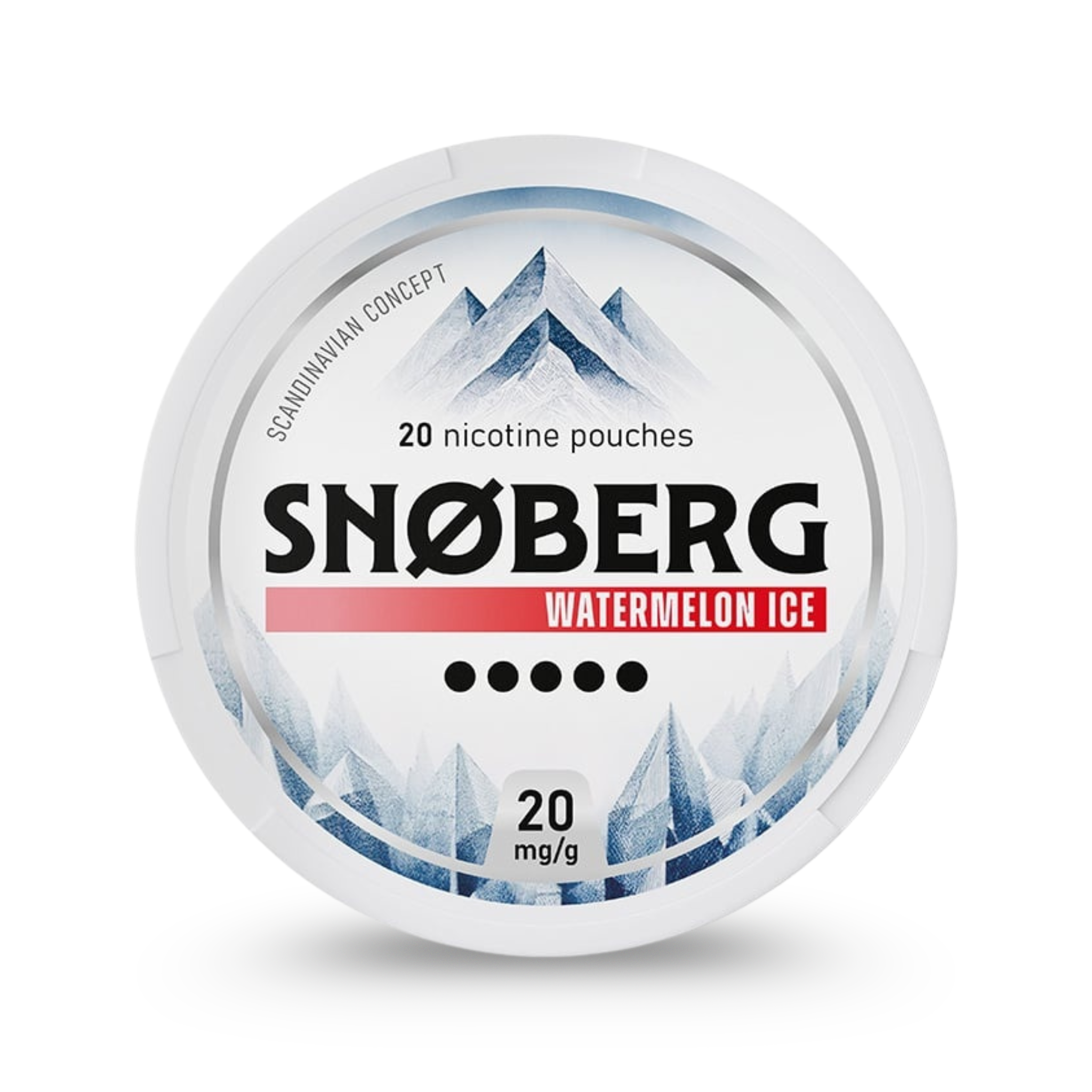 SNØBERG Watermelon Ice (10 mg/pouch)
