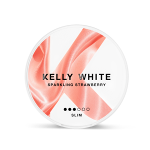 Kelly White Sparkling Strawberry (5 mg/pouch)