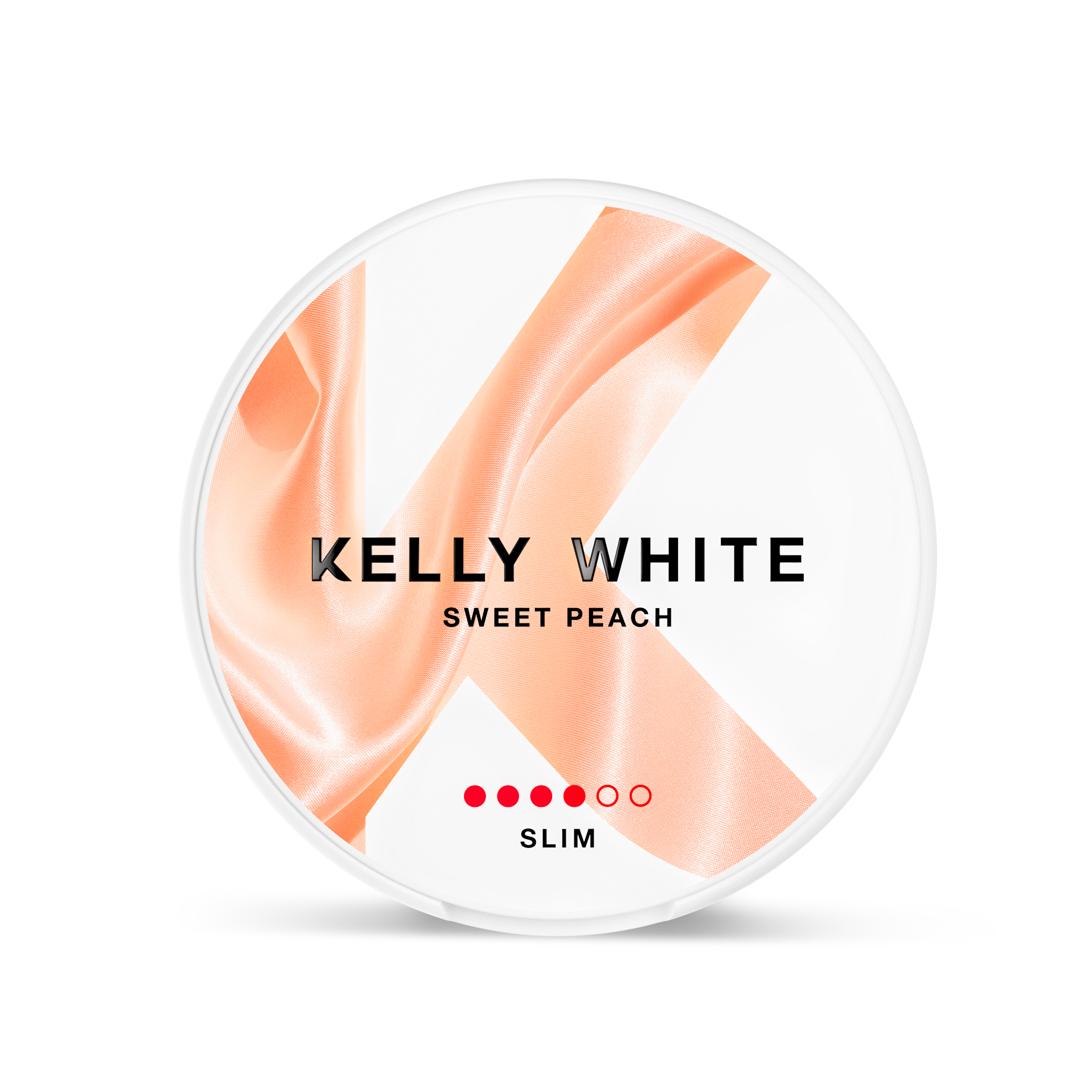 Kelly White Sweet Peach Strong (8 mg/pouch)