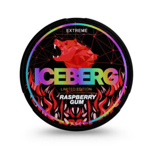 ICEBERG Raspberry Gum (30 mg/pouch)