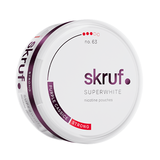 Skruf Purple Cassice Strong (9 mg/pouch)