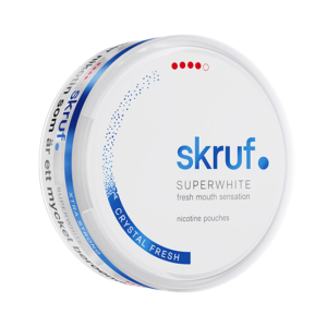 Skruf Superwhite Crystal Fresh Extra Strong (11.5 mg/pouch)