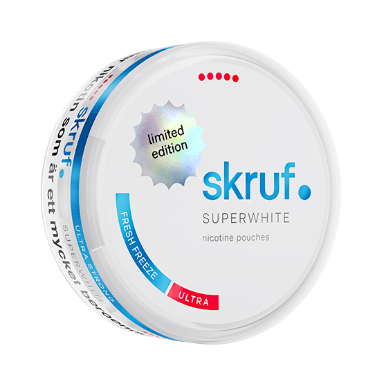 Skruf Superwhite Fresh Freeze Ultra Limited Edition (11.5 mg/pouch)
