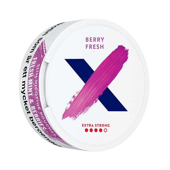 X Berry Fresh Slim Extra Strong (10 mg/pouch)