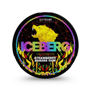 ICEBERG Strawberry Banana Gum (30 mg/pouch)